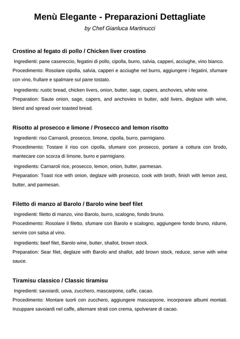 Fine Dining Tasting Menu (PDF)
