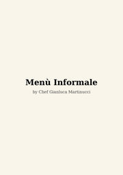Casual Event Menu (PDF)