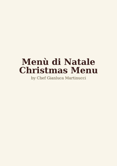 Holiday Menu – Christmas & Occasions (PDF)