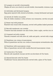 Holiday Menu – Christmas & Occasions (PDF)